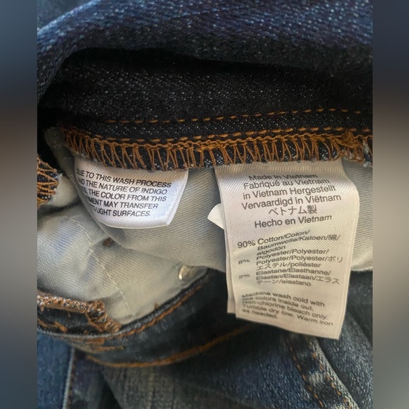 Vintage Vibes J. Crew Jeans MidRise Rip And Repair Women’s Sz 25 Distressed Blue - Picture 12 of 13